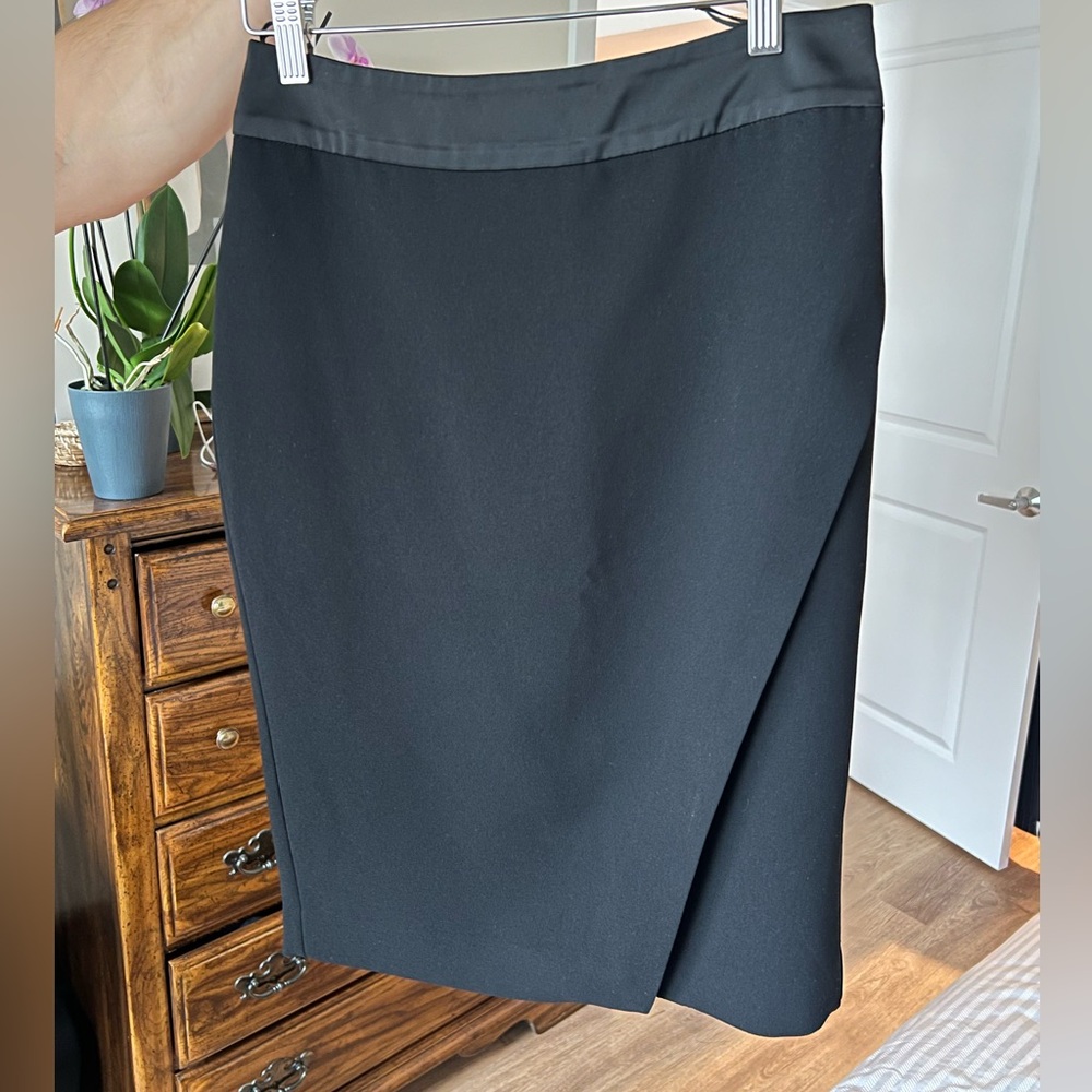 Mango suit wrap skirt